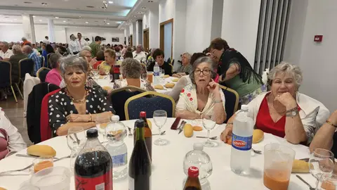 Almuerzo de mayores en la Feria de Los Barrios 10