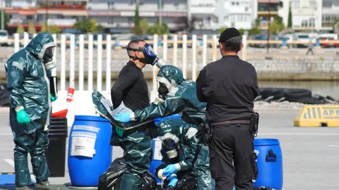 Simulacro Guardia Civil en Algeciras 1