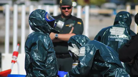 Simulacro Guardia Civil en Algeciras 3