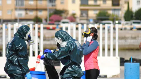 Simulacro Guardia Civil en Algeciras 6