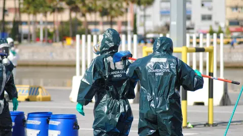 Simulacro Guardia Civil en Algeciras 8