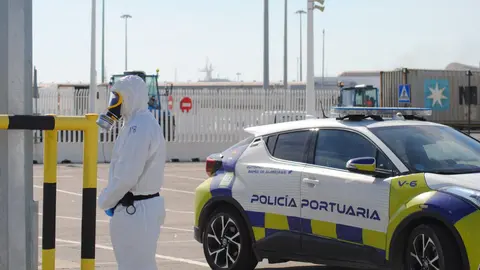 Simulacro Guardia Civil en Algeciras 19