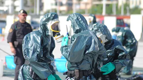 Simulacro Guardia Civil en Algeciras 20