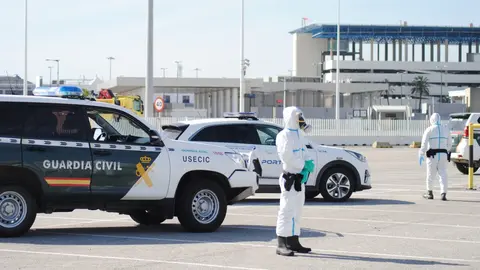 Simulacro Guardia Civil en Algeciras 21