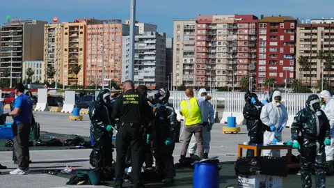 Simulacro Guardia Civil en Algeciras 38