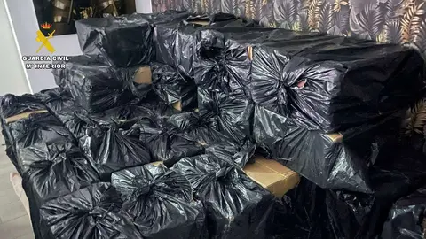 La mercancía tiene un valor estimado de 110.000 euros