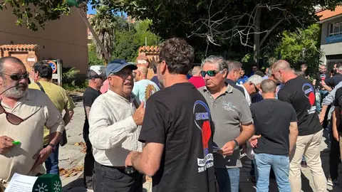Concentración en apoyo al comité de huelga de Acerinox 1