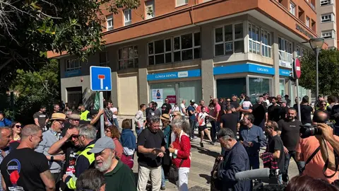 Concentración en apoyo al comité de huelga de Acerinox 3