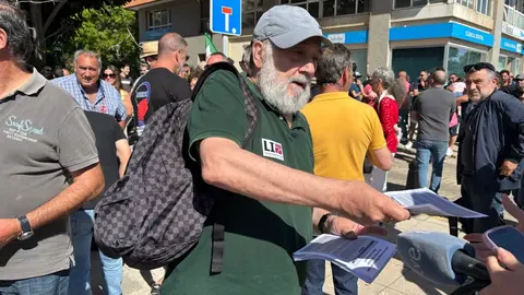 Concentración en apoyo al comité de huelga de Acerinox 4