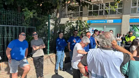 Concentración en apoyo al comité de huelga de Acerinox 6