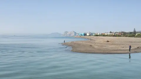 Desembocadura del río Guadiaro 