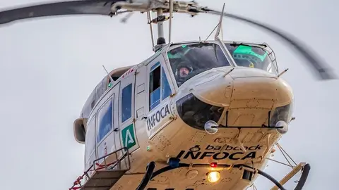 Una de las aeronaves del Infoca