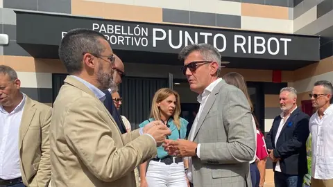 Pau Gasol en la inauguraci&oacute;n del nuevo Pabell&oacute;n Polideportivo Punto Ribot, La L&iacute;nea