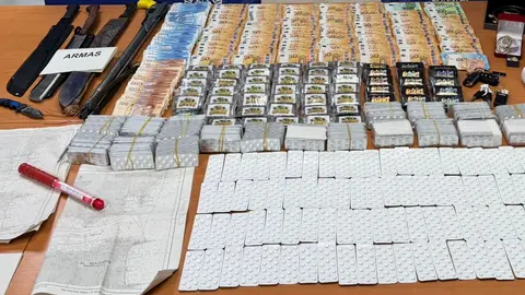 Incautaci&oacute;n policial a la red criminal