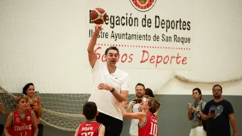 Pau Gasol, en San Roque5
