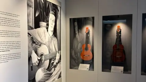 Una de las salas del Centro de Interpretación Paco de Lucía de Algeciras