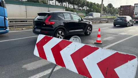 Cortes de carretera por huelga del metal 6