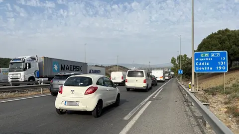 Cortes de carretera por huelga del metal 7