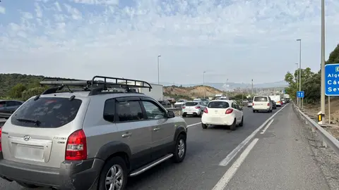Cortes de carretera por huelga del metal 9