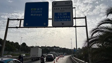 Cortes de carretera por huelga del metal 14