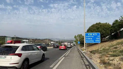 Cortes de carretera por huelga del metal 15
