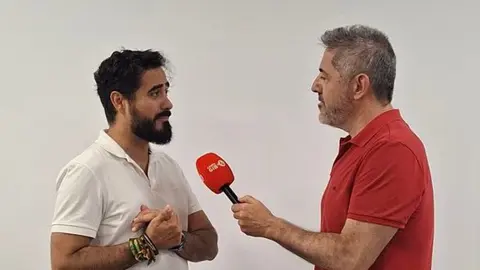 Alvise Pérez, en la entrevista en exclusiva concedida a Campo Gibraltar 24 horas 