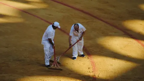 Perera, Luque y Galván, en la corrida del 26 de junio en Algeciras 4