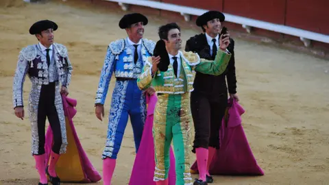Perera, Luque y Galván, en la corrida del 26 de junio en Algeciras 14