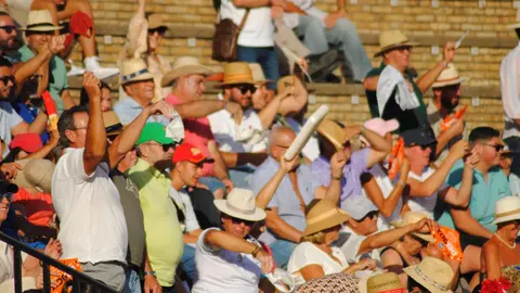Perera, Luque y Galván, en la corrida del 26 de junio en Algeciras 13