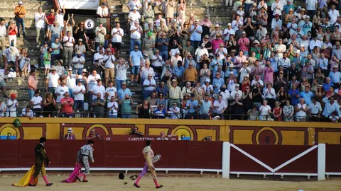 Perera, Luque y Galván, en la corrida del 26 de junio en Algeciras 33