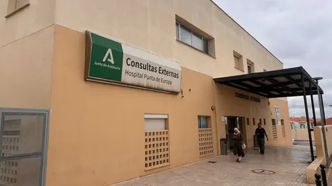 El servicio de consultas externas del hospital algecireño