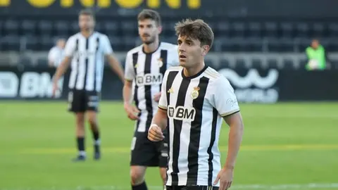 Garrido, con la elástica del Real Union de Irún la pasada campaña