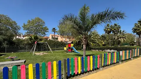 Uno de los parques de Santa Margarita 