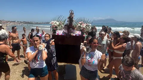 Virgen del Carmen en Getares
