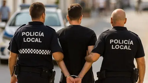 El detenido por los agentes tarifeños se mostró con agresividad