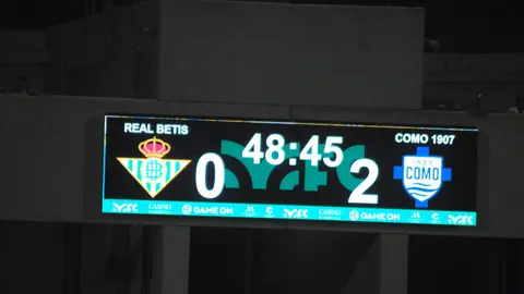 Amistoso Betis - Como en La Línea 12