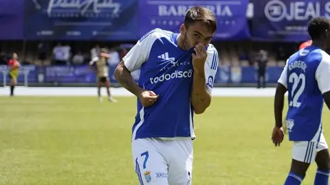 Diego Dom&iacute;nguez, nuevo delantero que llega a la Balona