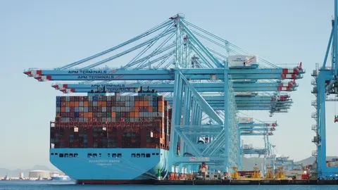 Terminal de APM en el puerto de Algeciras 
