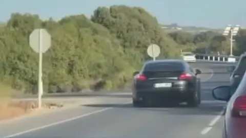 Imagen captada del vídeo difundido en Instagram