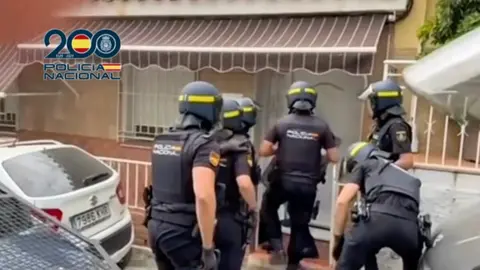 Operación llevada a cabo por la Policía Nacional 