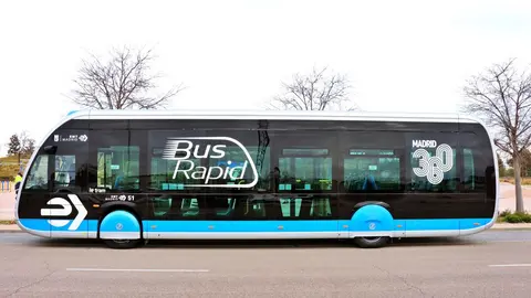 Bus rápido que ya está en marcha en Madrid. FOTO - Madridmobilities