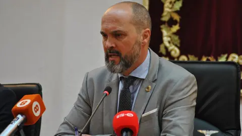 El alcalde de Los Barrios, Miguel Alconchel