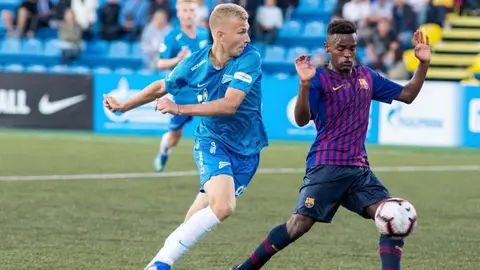 Sanmartí, en su etapa como jugador del Barcelona