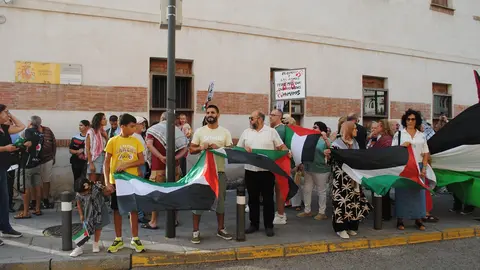 Palestina, en la mente de estos manifestantes en Algeciras 6