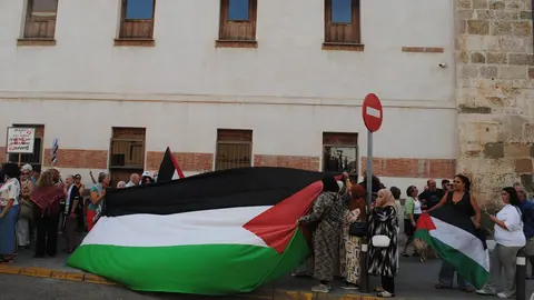 Palestina, en la mente de estos manifestantes en Algeciras 10