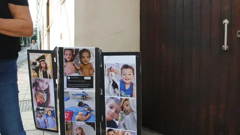 Palestina, en la mente de estos manifestantes en Algeciras 12