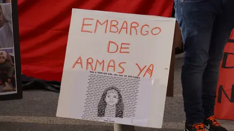 Palestina, en la mente de estos manifestantes en Algeciras 15