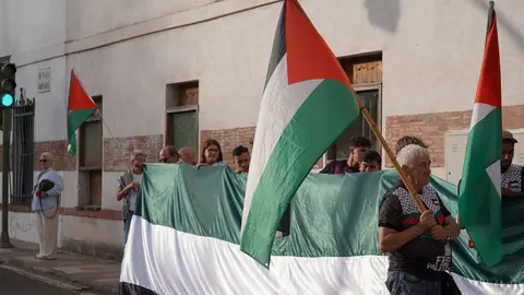 Palestina, en la mente de estos manifestantes en Algeciras 17