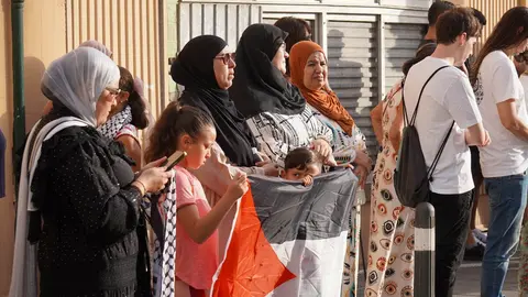 Palestina, en la mente de estos manifestantes en Algeciras 28