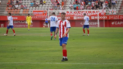 El atacante Juanma se estren&oacute; como goleador con la rojiblanca, aunque su tanto no sirvi&oacute; para sumar